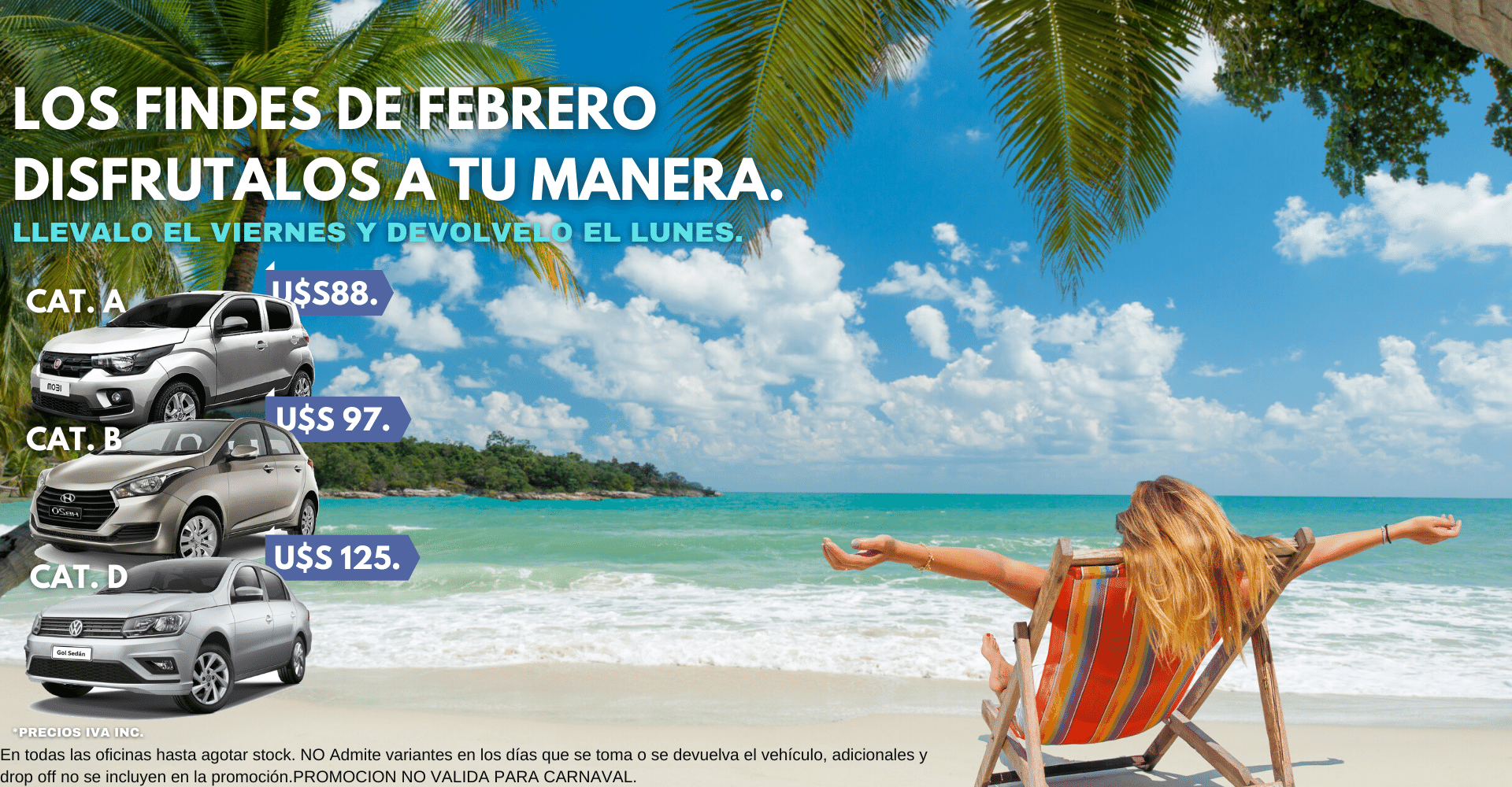 Puntacar Rent a Car. Alquiler de autos en Uruguay.