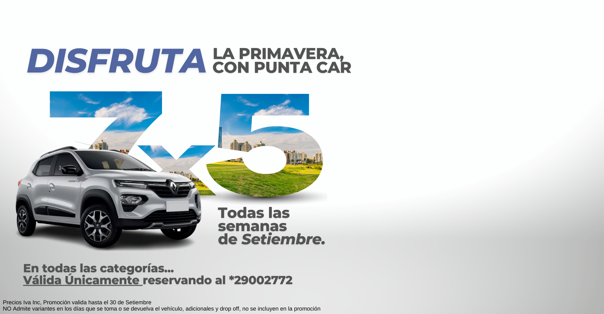 Puntacar Rent a Car. Alquiler de autos en Uruguay.